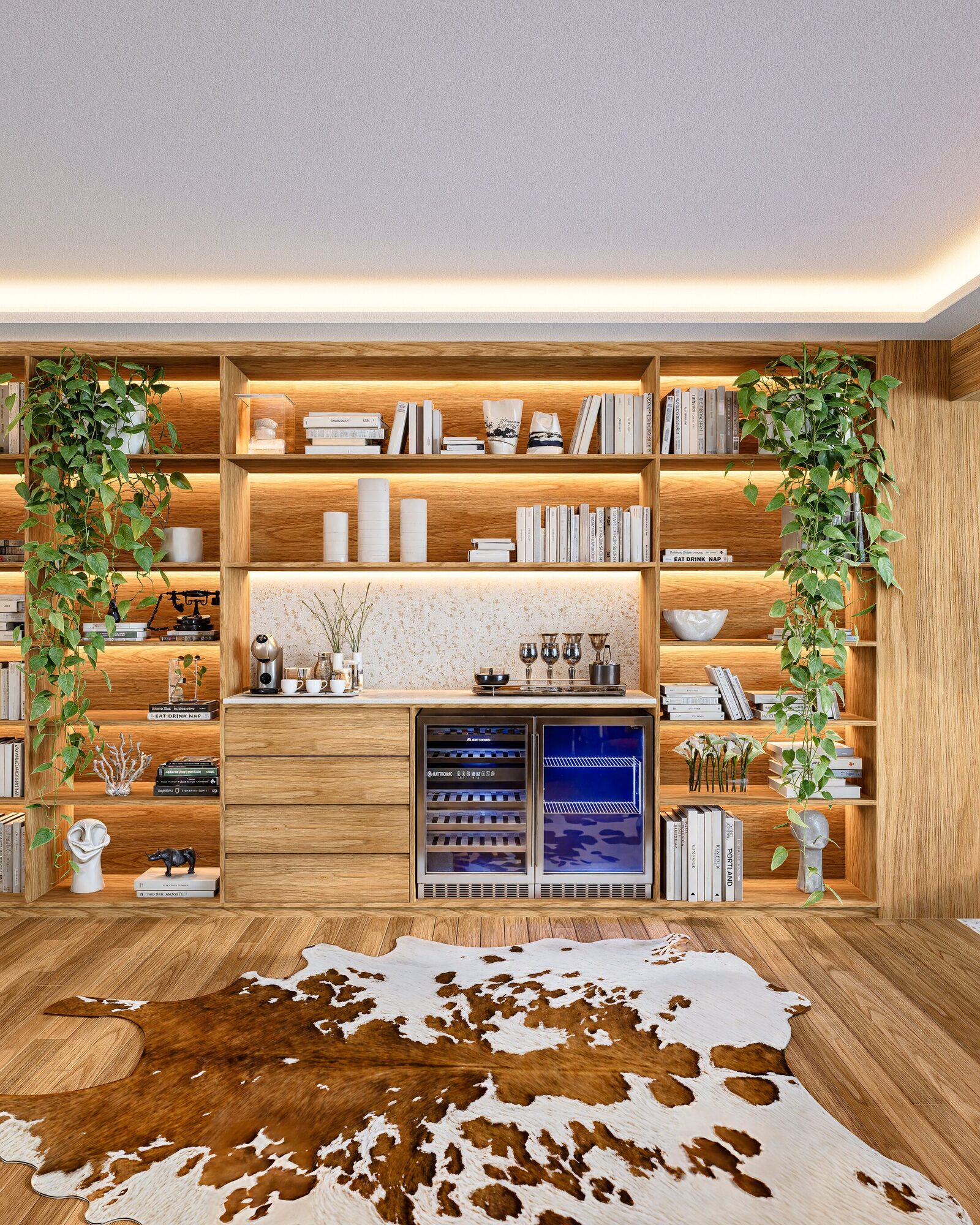 Emerald Apartment bar detail