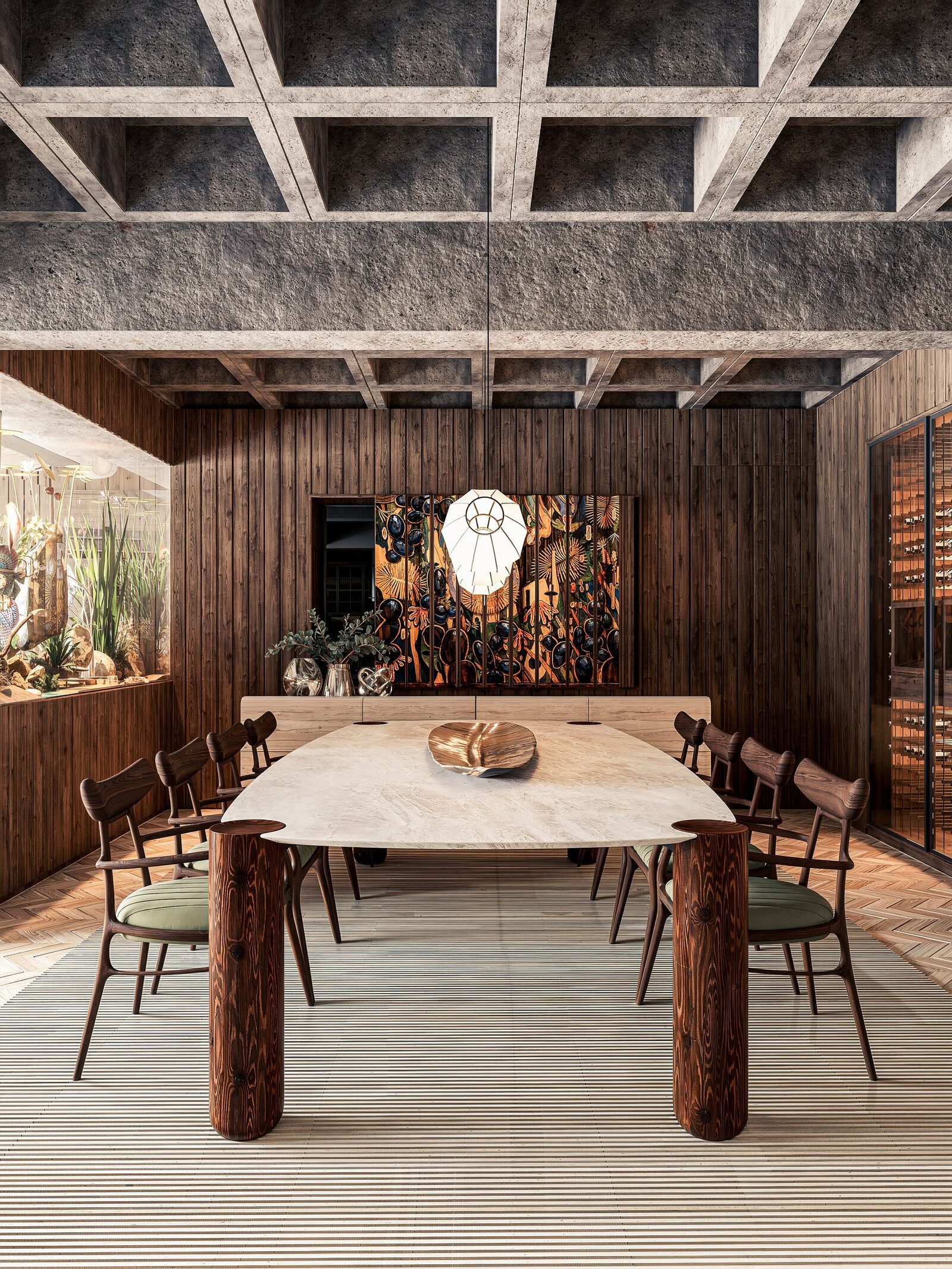 Mineral Apartment vertical dining