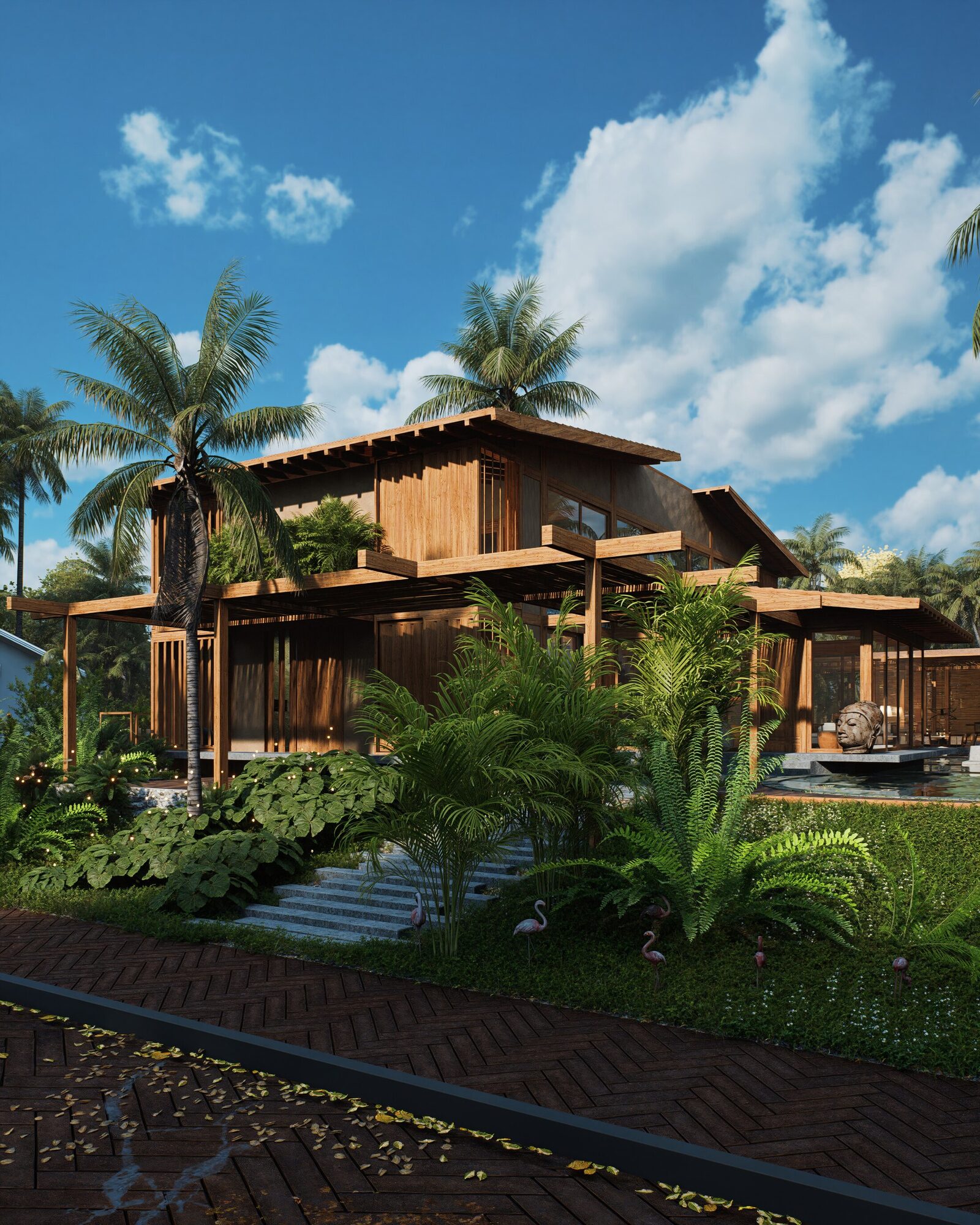 Tree House Residence tropical exterior